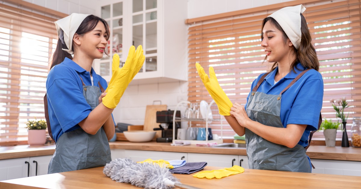 подгответе се за почистване